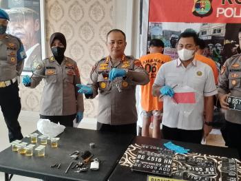 7 Pelaku Curanmor 91 TKP di Bandar Lampung Diciduk Polisi